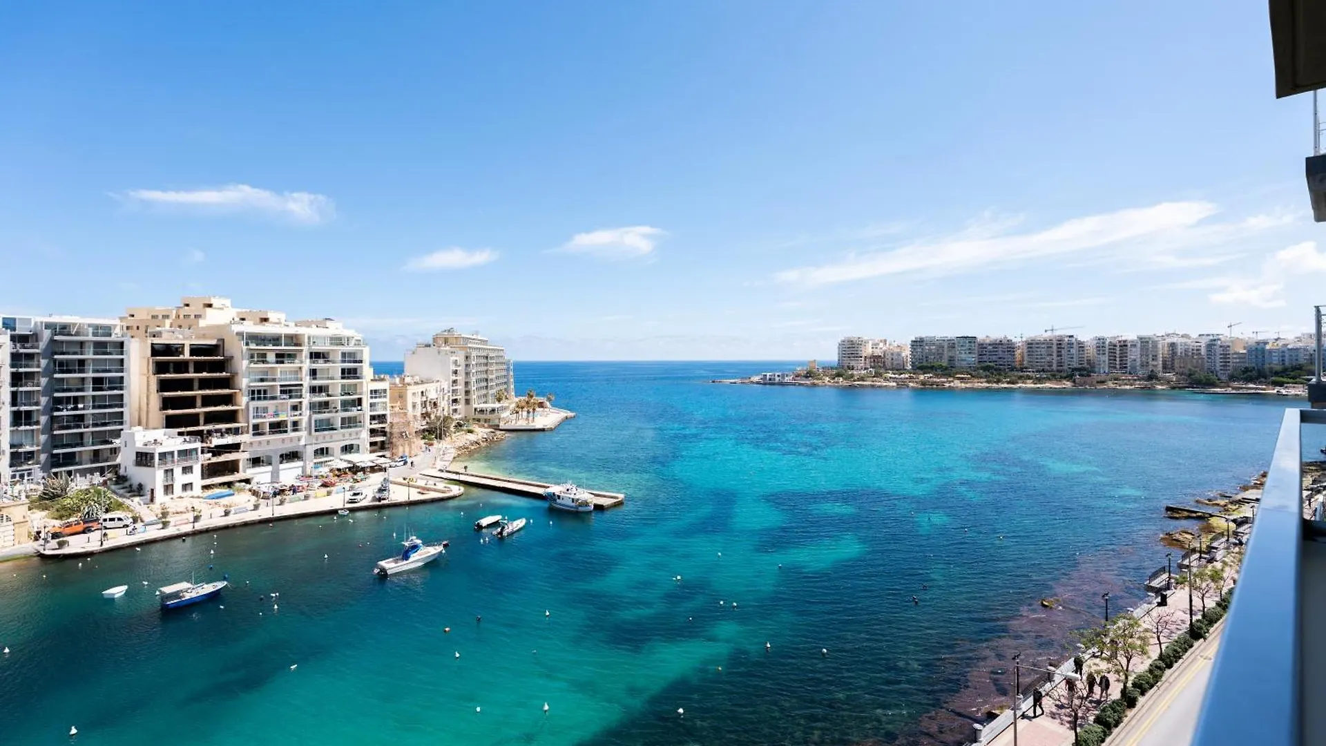 Saint Julian's Impressive View 2Br Flat In St Julian'S Bay By Arcobnb 0*, Saint Julian's מלטה
