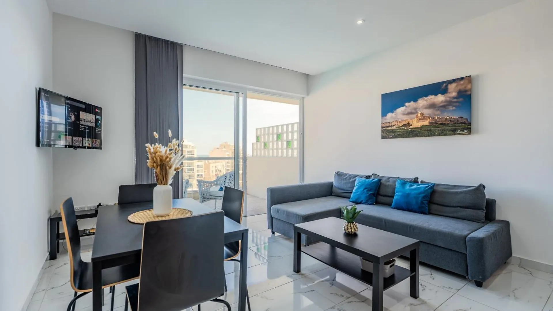 Διαμέρισμα Impressive View 2Br Flat In St Julian'S Bay By Arcobnb Saint Julian's